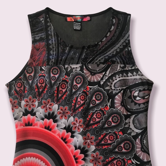 Desigual, Sleeveless Dress, Size Small - Picture 11 of 16